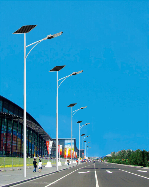 農(nóng)村A字臂太陽(yáng)能路燈